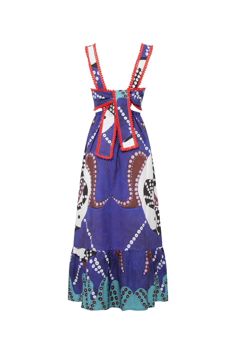 Le-Monade Dreams-Manhattan Arkadan Bağlamalı Elbise-Elbise-2-Milagron.com