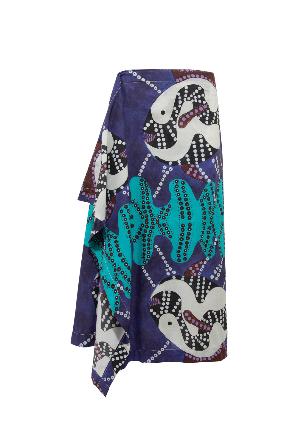 Manhattan Normal Bel Mendil Form Midi Etek - 3