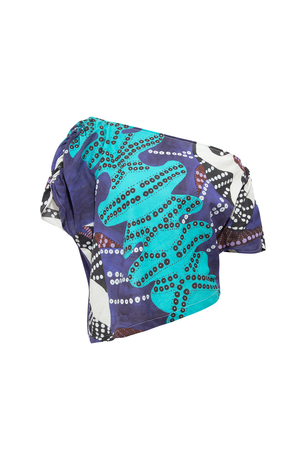 Manhattan Tek Omuz Drapeli Bluz - 4