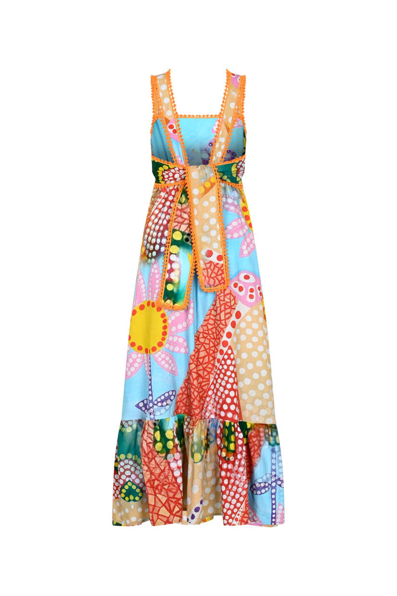 Le-Monade Dreams-Mojito Arkadan Bağlamalı Elbise-Top-2-Milagron.com