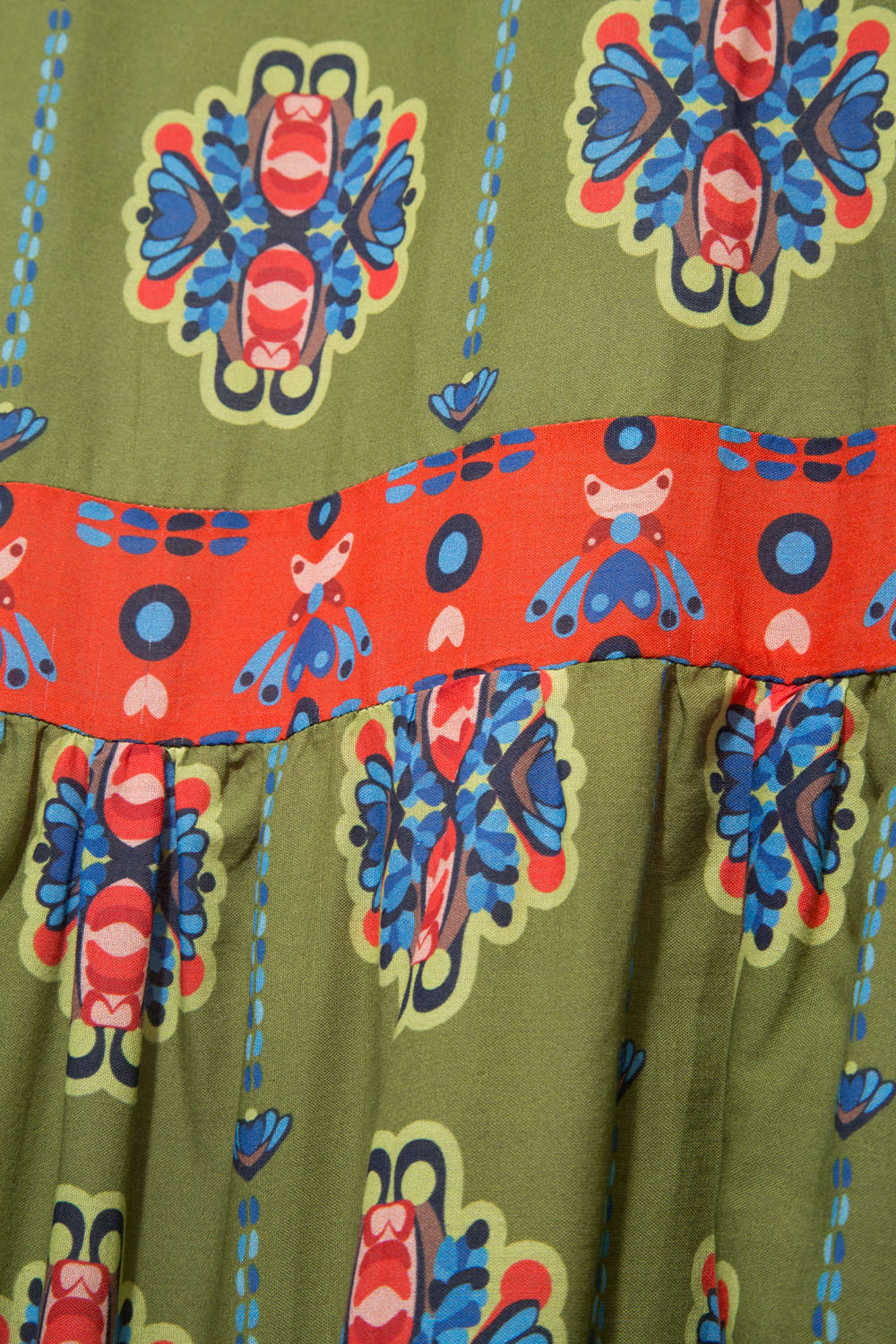 Mumbai Sırt Dekolteli Katlı Elbise - 7