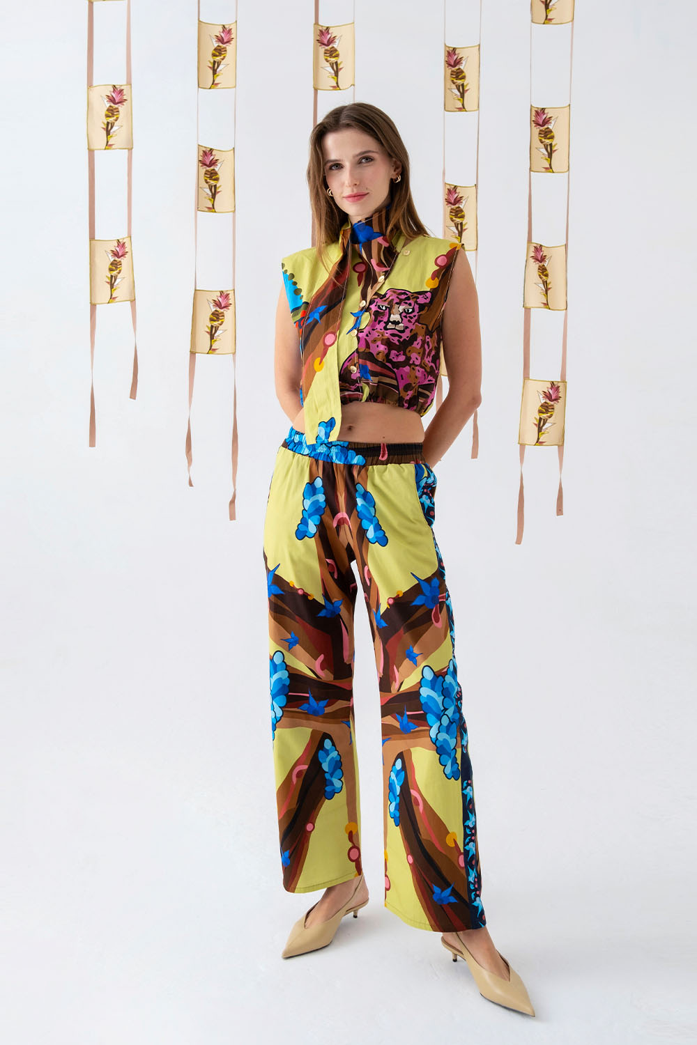 Nairobi Çapraz Bağlamalı Bluz - 0