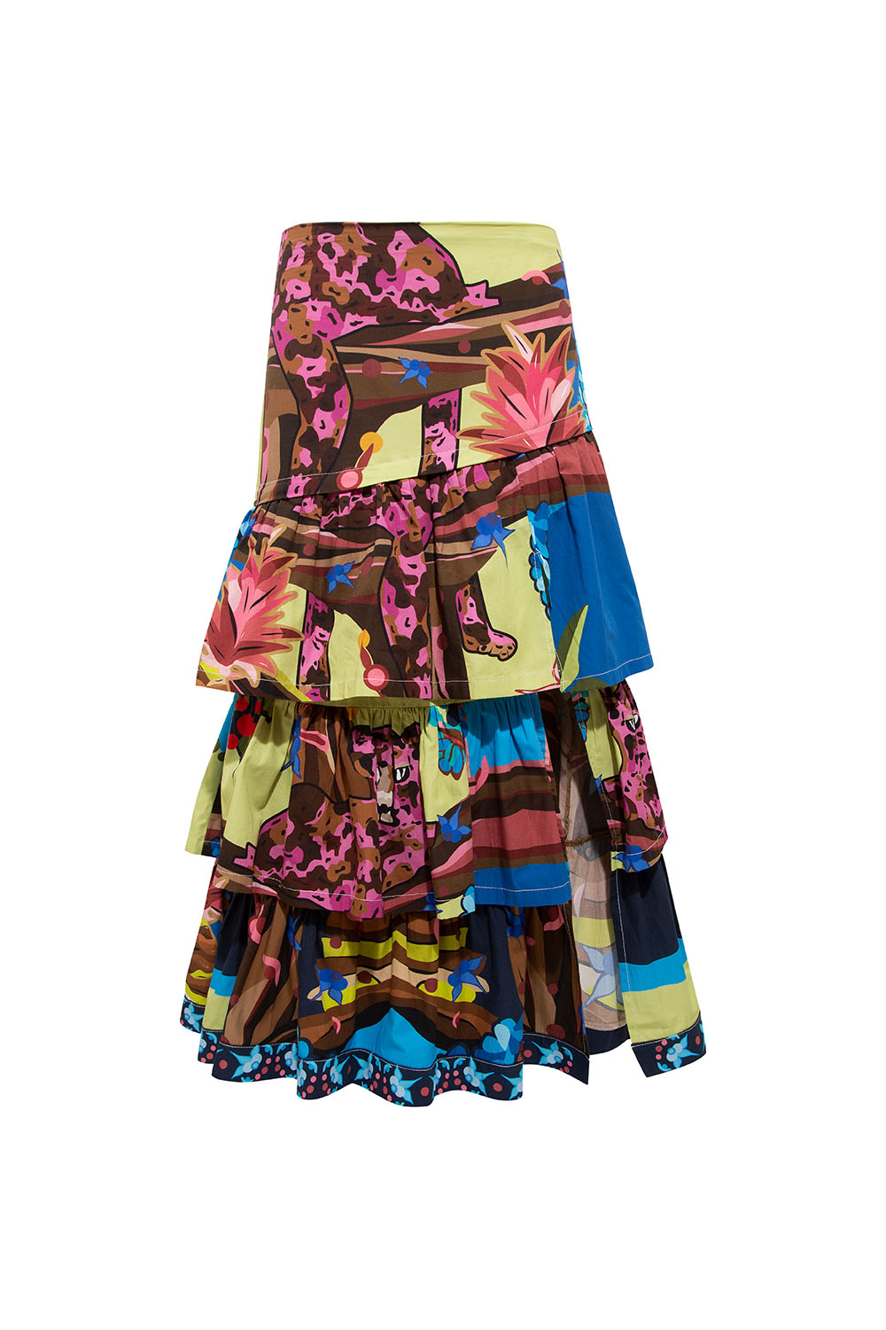 Nairobi Katlı Uzun Etek - 3