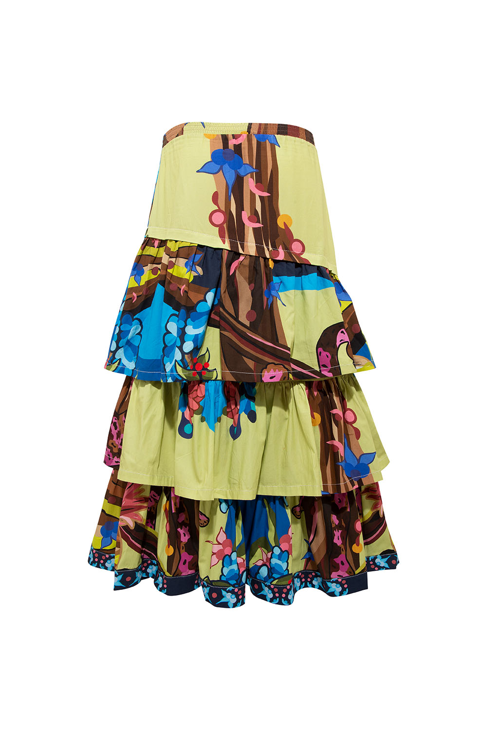 Nairobi Katlı Uzun Etek - 4