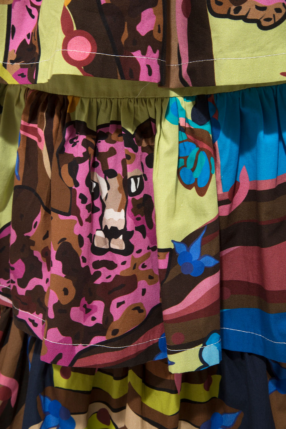 Nairobi Katlı Uzun Etek - 5