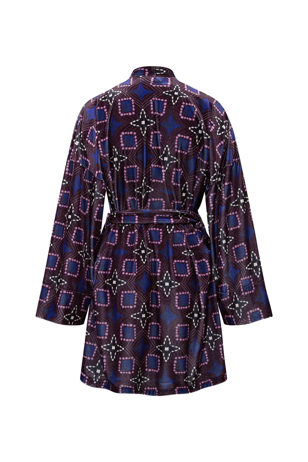 Le-Monade Dreams-Old Fashioned Kadife Kimono-Kimono-2-Milagron.com