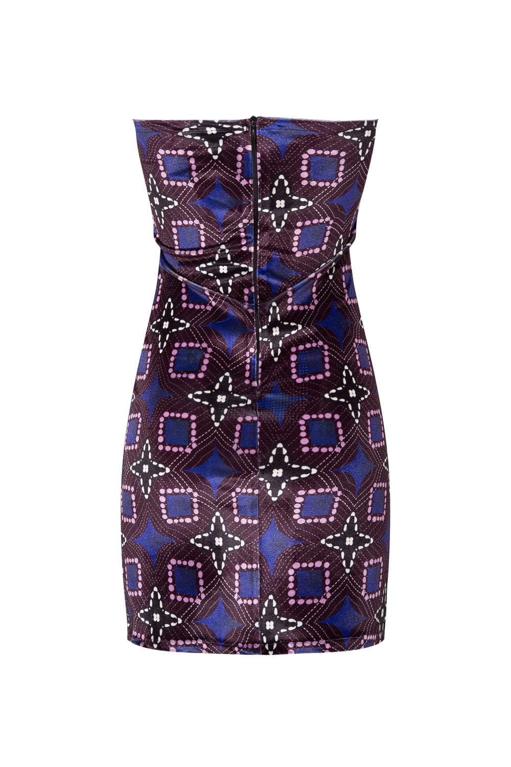 Le-Monade Dreams-Old Fashioned Kadife Straplez Elbise-Elbise-2-Milagron.com