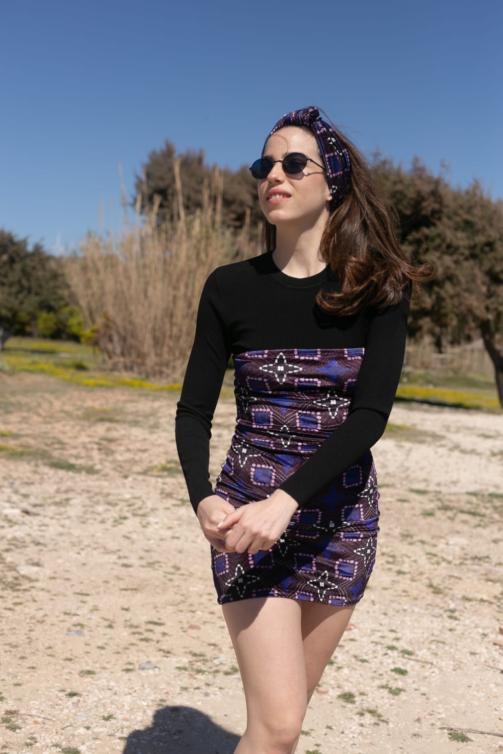 Le-Monade Dreams-Old Fashioned Kadife Straplez Elbise-Elbise-4-Milagron.com