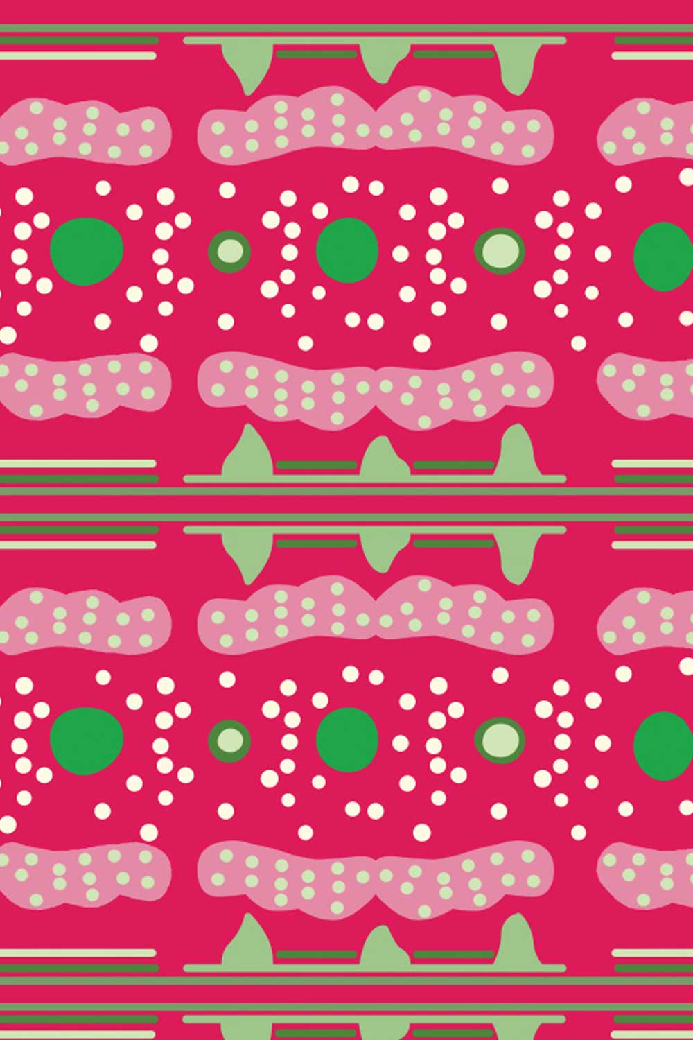 Le-Monade Dreams-Pembe Bulut Desenli Kopanakli Detaylı Pantolon-Pantolon-4-Milagron.com