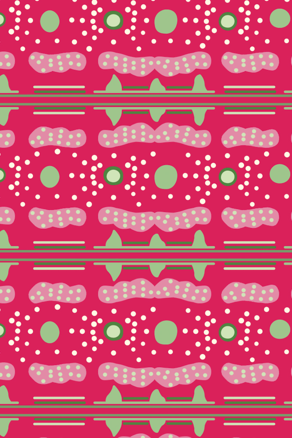 Le-Monade Dreams-Pembe Bulut Desenli Pantolon-Pantolon-5-Milagron.com