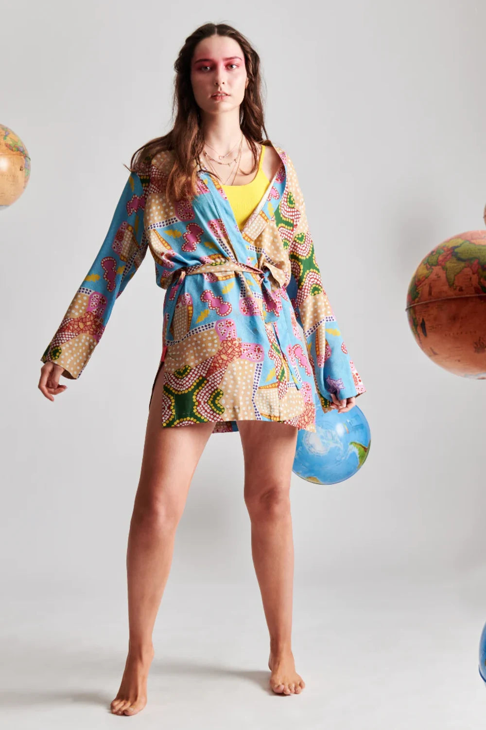 Le-Monade Dreams-SANGRIA Kimono-Sabahlık-5-Milagron.com