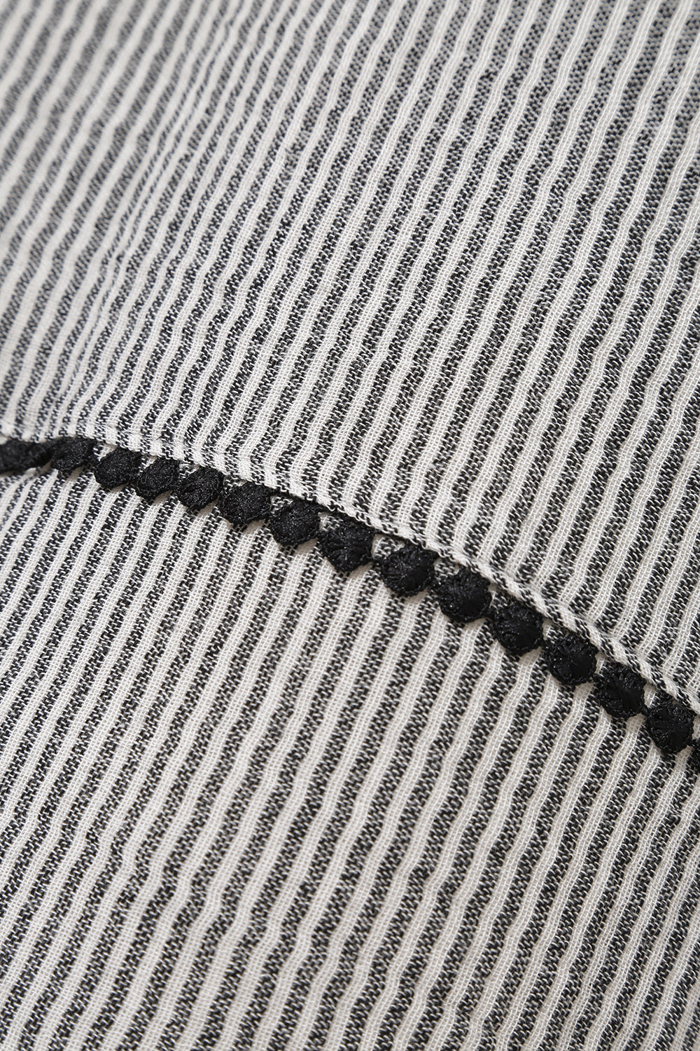 Le-Monade Dreams-SORUNLU - Antrasit Siyah Çizgili Pantolon-Pantolon-3-Milagron.com