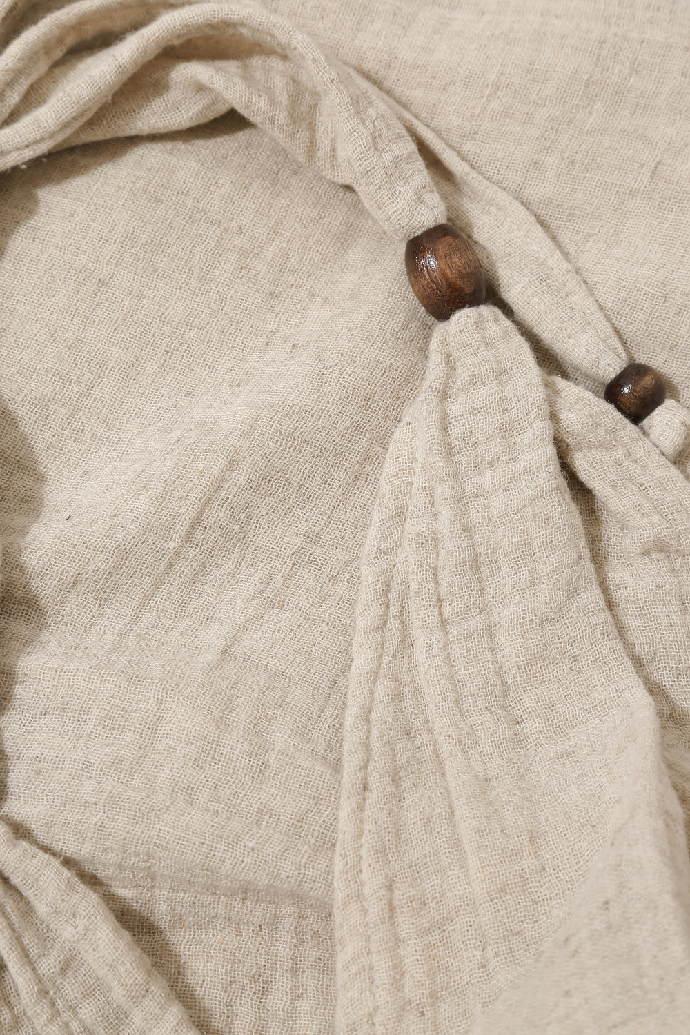 Le-Monade Dreams-SORUNLU - Boyundan Bağlamali Uzun Keten Elbise-Elbise-3-Milagron.com