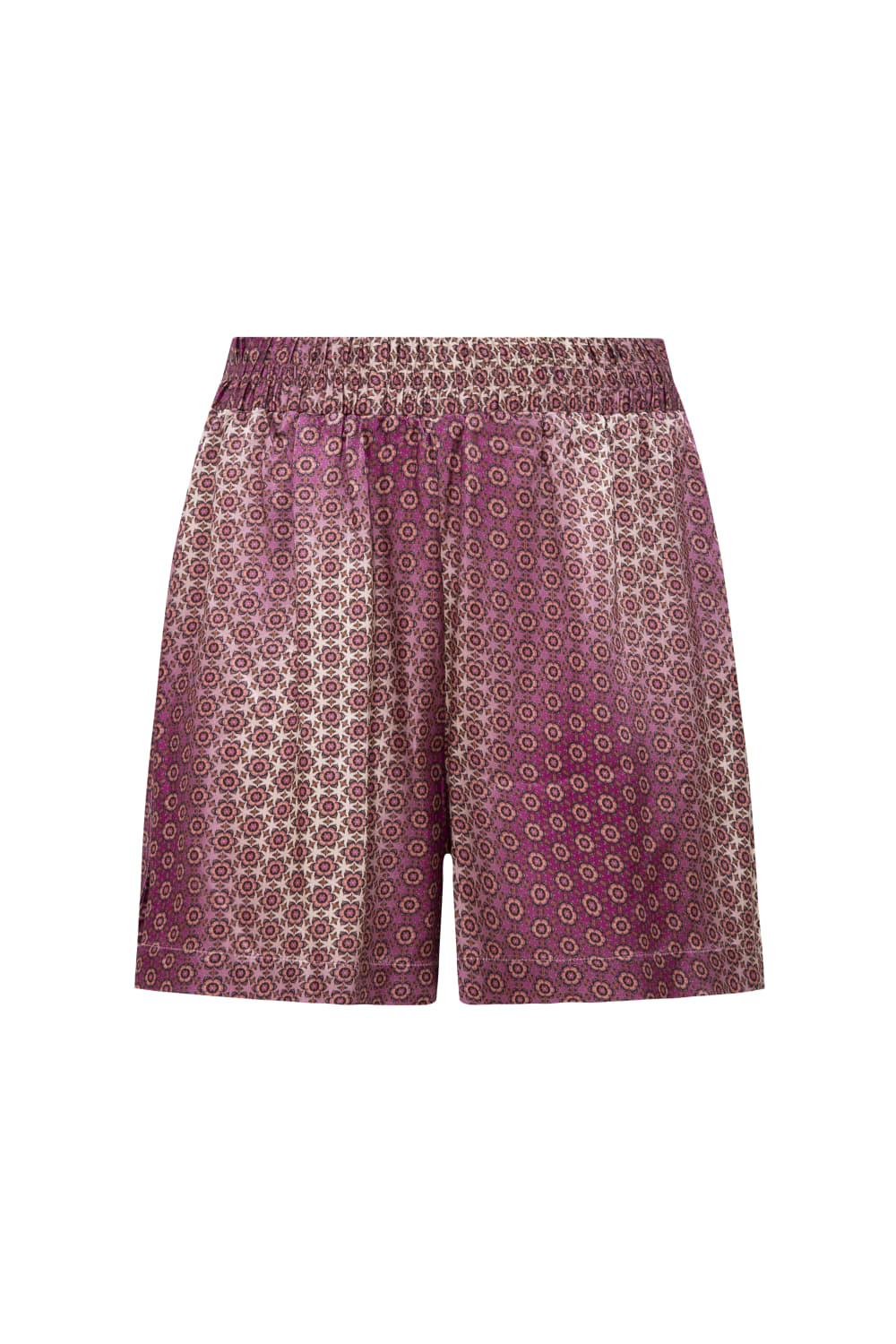 Le-Monade Dreams-SORUNLU - Pembe Degrade Saten Şort-Şort-1-Milagron.com