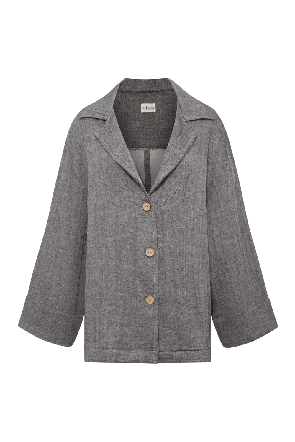 Le-Monade Dreams-SORUNLU - Üç Düğme Antrasit Blazer Ceket-Ceket-1-Milagron.com