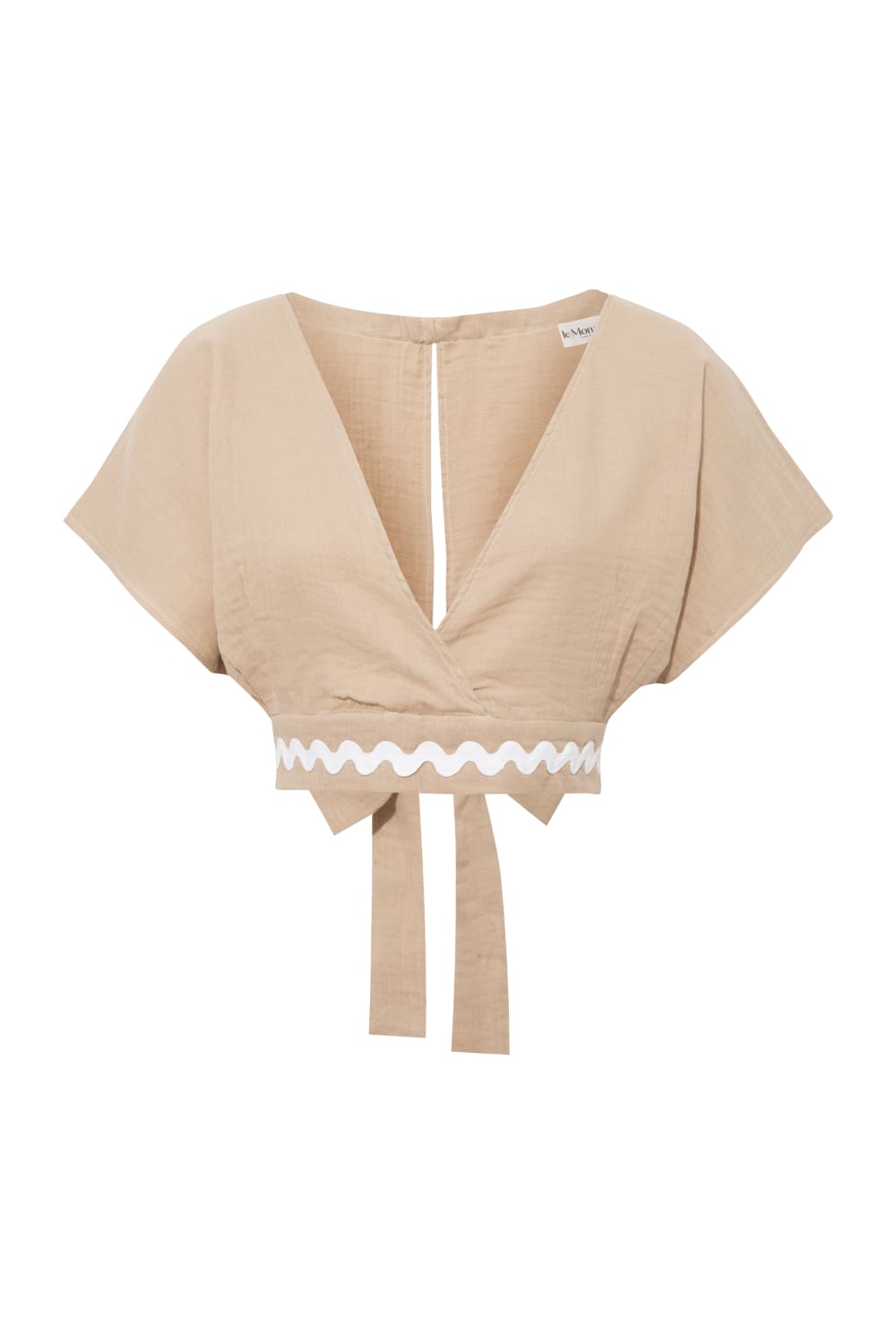 Le-Monade Dreams-Su Taşı Detaylı Bej Üst-Top-1-Milagron.com