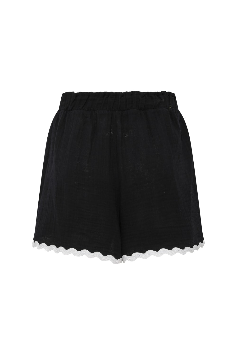 Le-Monade Dreams-Su Taşı Detaylı Siyah Şort-Şort-2-Milagron.com