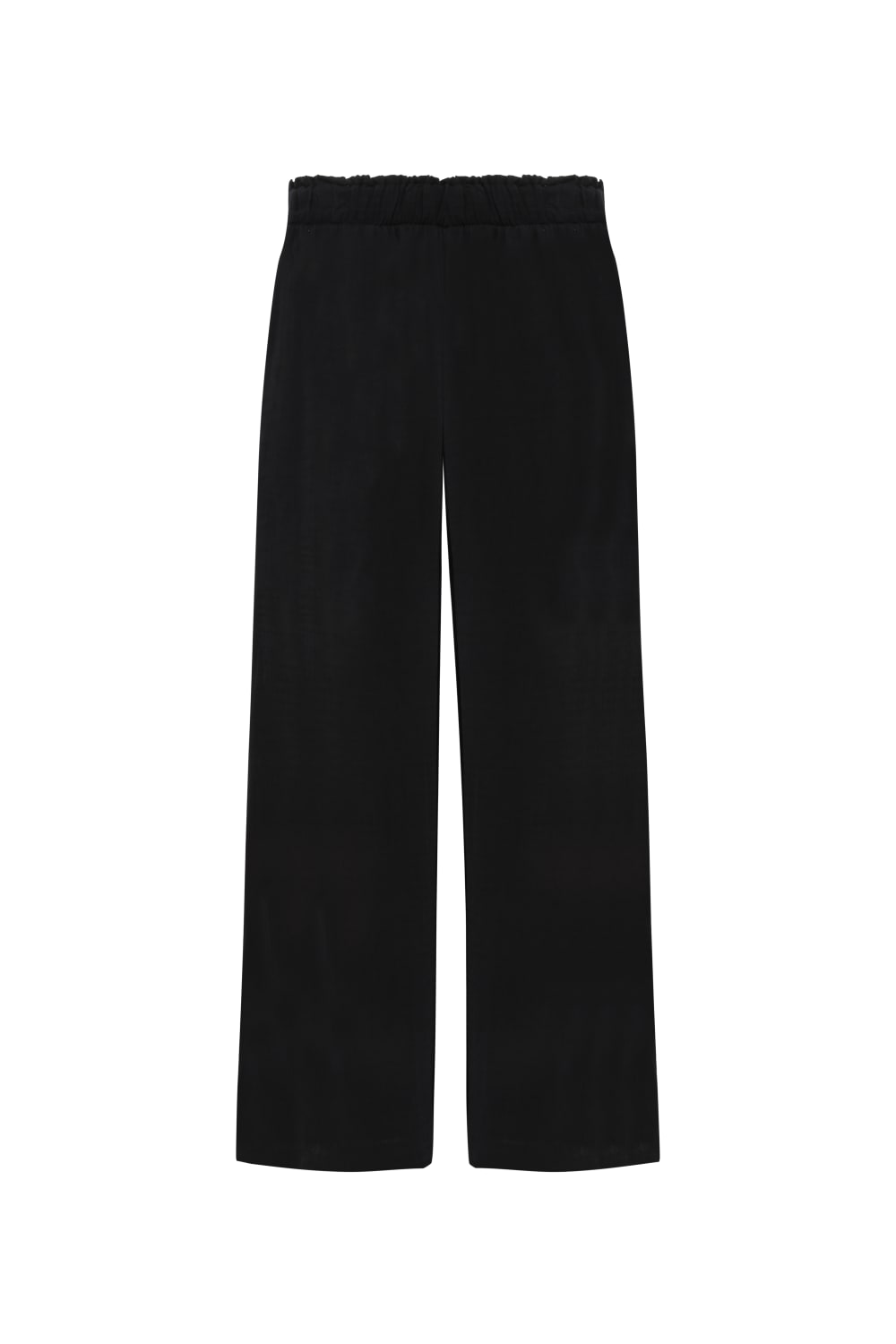 Le-Monade Dreams-Su Taşı Detaylı Siyah Yandan Yırtmaçlı Pantolon-Pantolon-2-Milagron.com