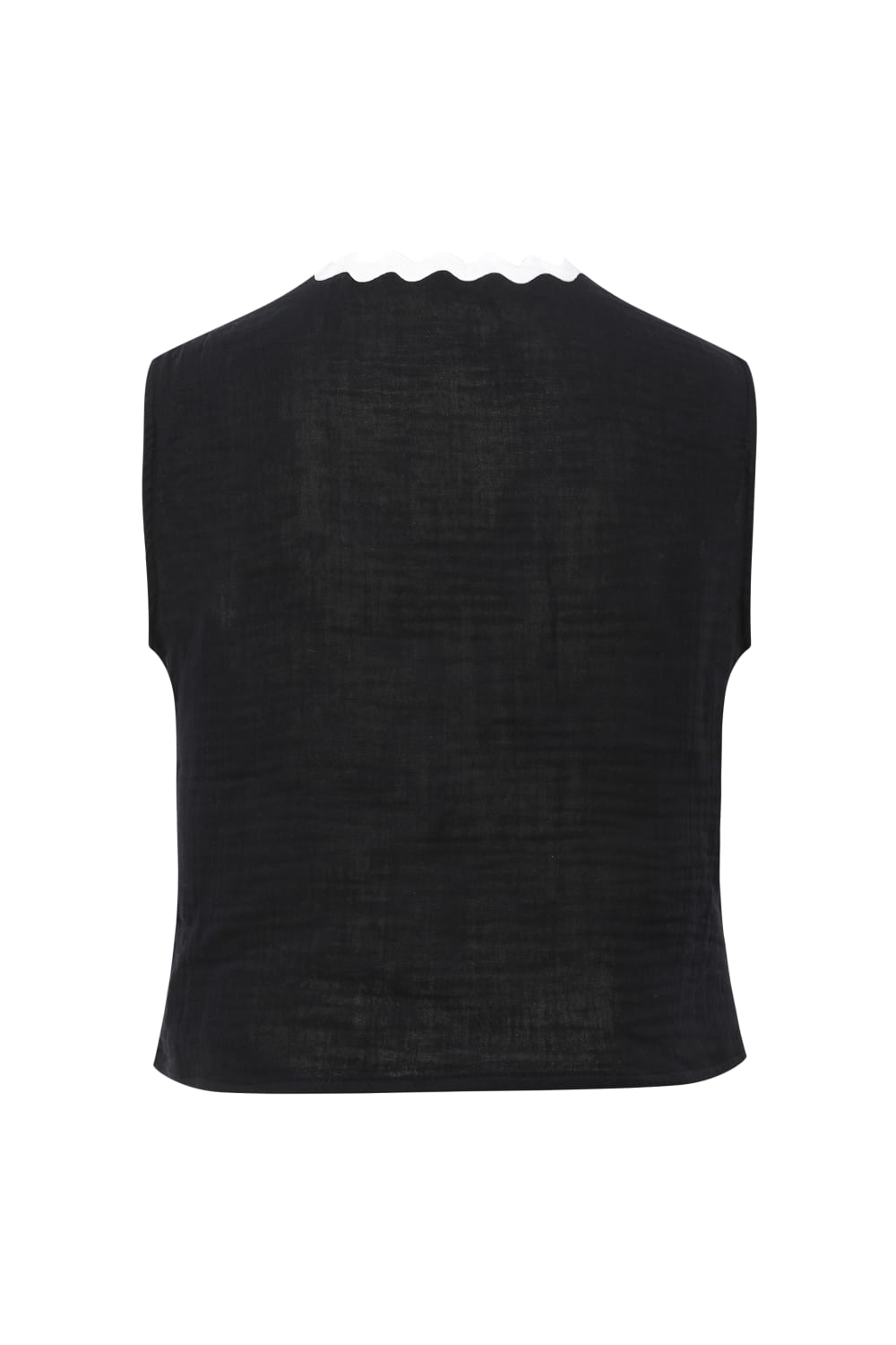 Le-Monade Dreams-Su Taşı Detaylı Siyah Yelek-Yelek-2-Milagron.com