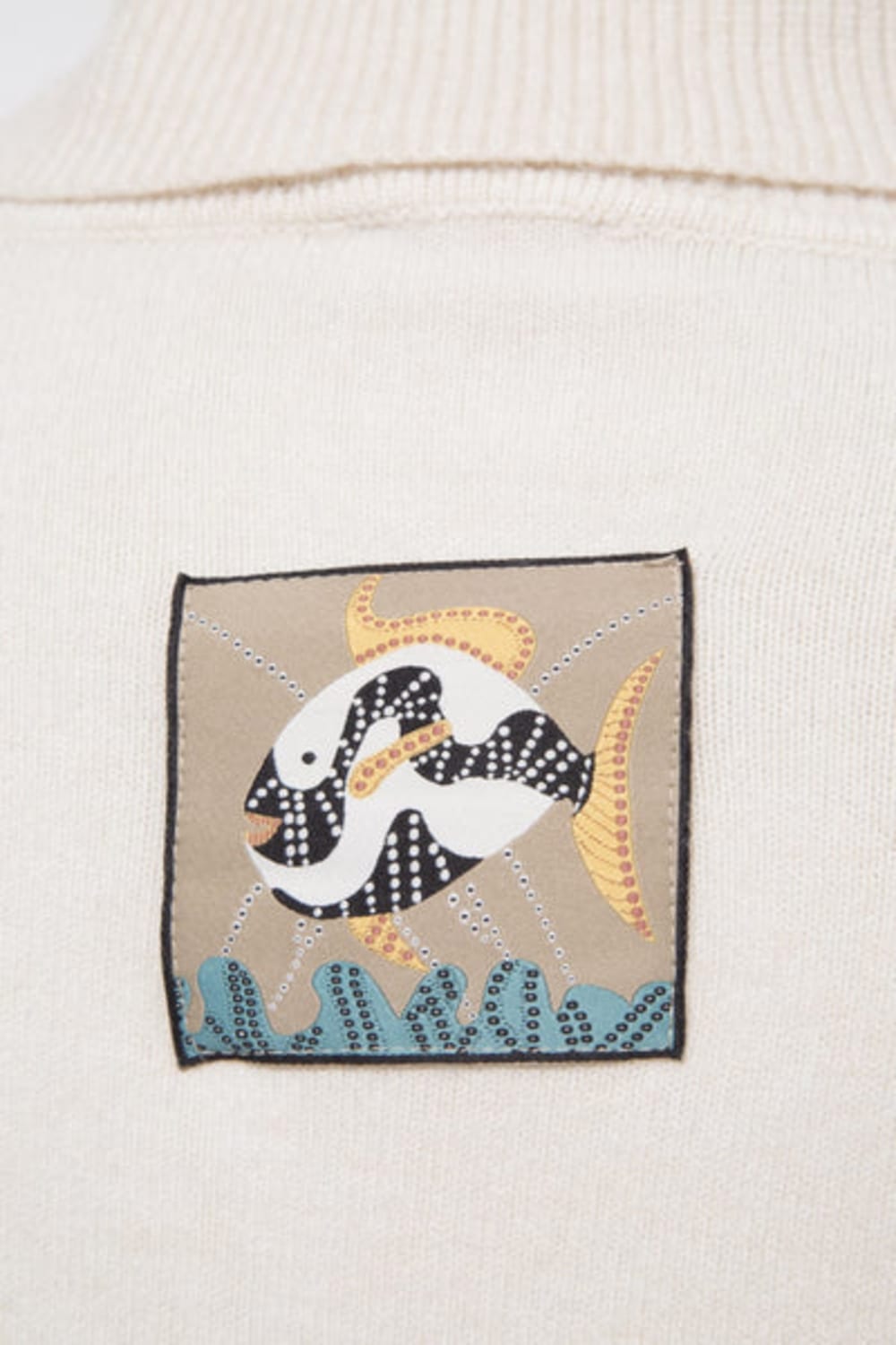 Le-Monade Dreams-Triko Ekru Oversize Tunik-Kazak & Triko-3-Milagron.com