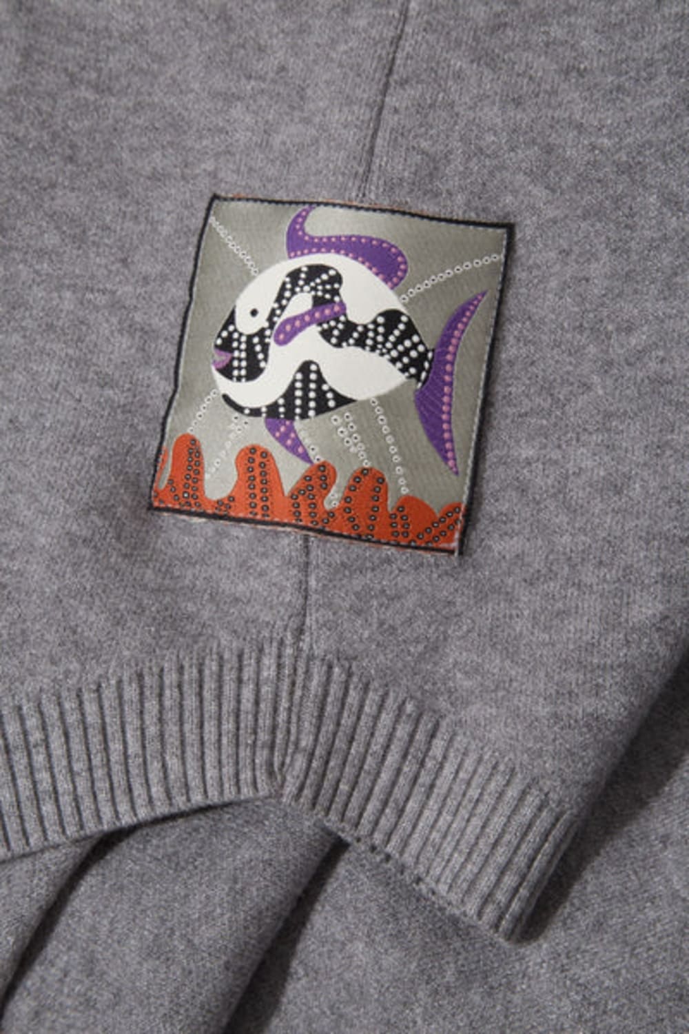 Le-Monade Dreams-Triko Gri Kapüşonlu Kazak-Kazak & Triko-3-Milagron.com