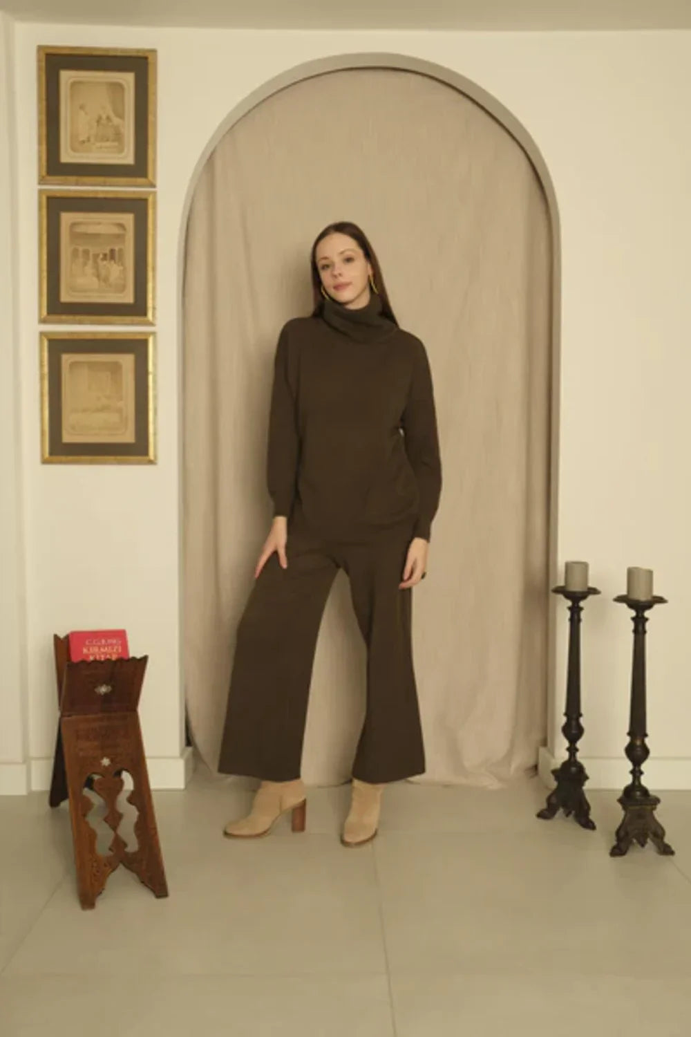 Le-Monade Dreams-Triko Haki Pantolon-Pantolon-3-Milagron.com