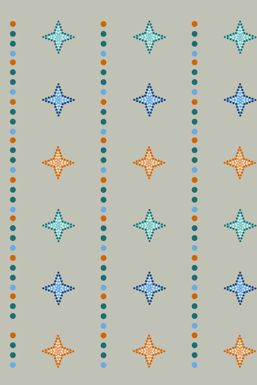 Le-Monade Dreams-Yıldız Desenli Önden Bağlamalı Üst-Bluz-3-Milagron.com