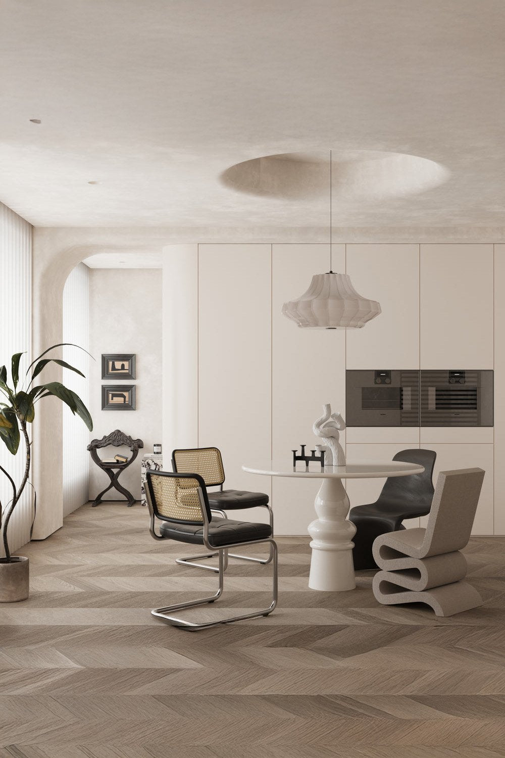 LeConcept-Cesca Gerçek Deri Sandalye-Sandalye & Tabure-3-Milagron.com