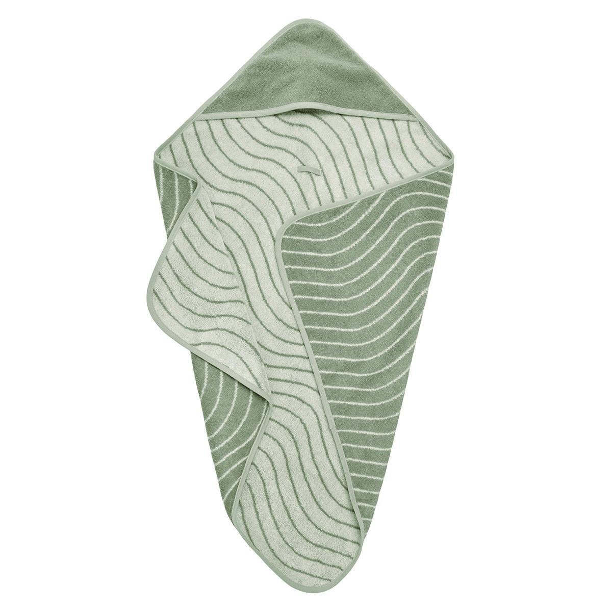 Hoodie Başlıklı Havlu, Woodland Sage Green