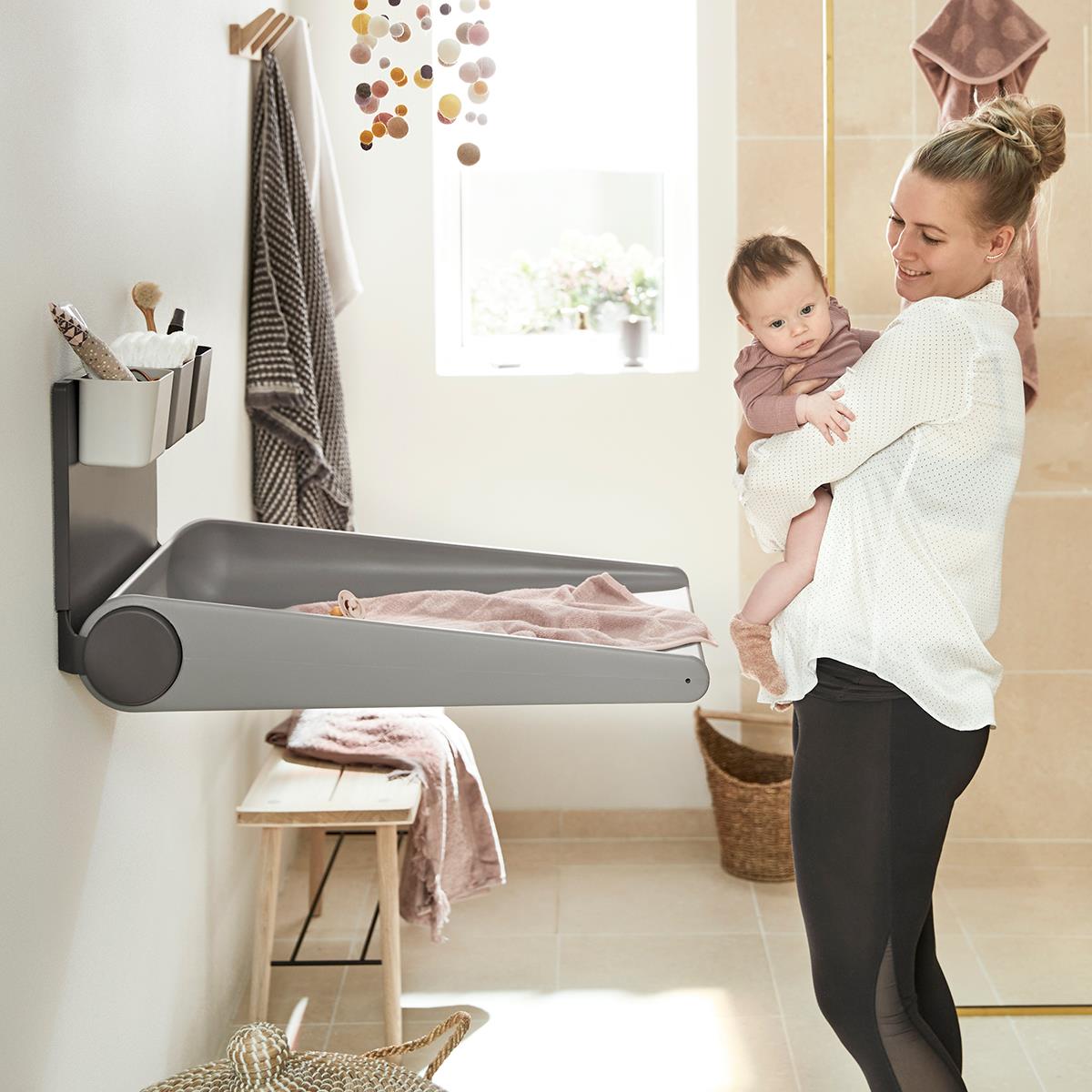 Leander Wally™ Alt Değiştirme Ünitesi, Dusty Grey