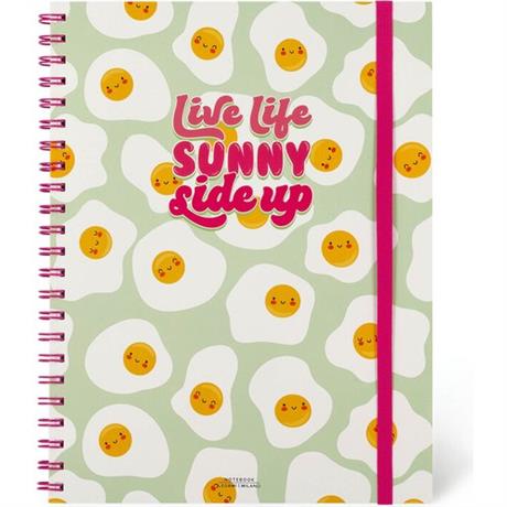 Legami̇-Legami Okul Defteri Trio A4 Spiralli Egg-Defter-1-Milagron.com