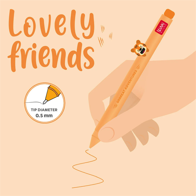 Legami-Legami Lovely Friends Kaplan Jel Kalem Cppkit8-Jel Kalem-3-Milagron.com