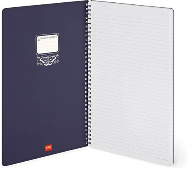 Legami Spiral Ciltli Defter - Max - Moth