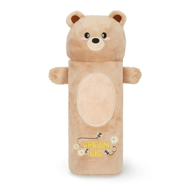 Legami-Peluş Kalemlik, Oyuncak Ayı Figürlü - 24,5x8 Cm-Kalemlik-1-Milagron.com