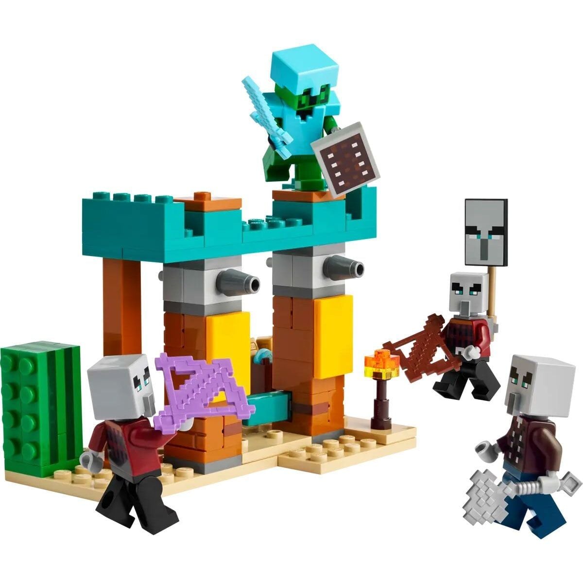21267 Lego Minecraft The Illager Çöl Devriyesi 105 Parça +7 Yaş