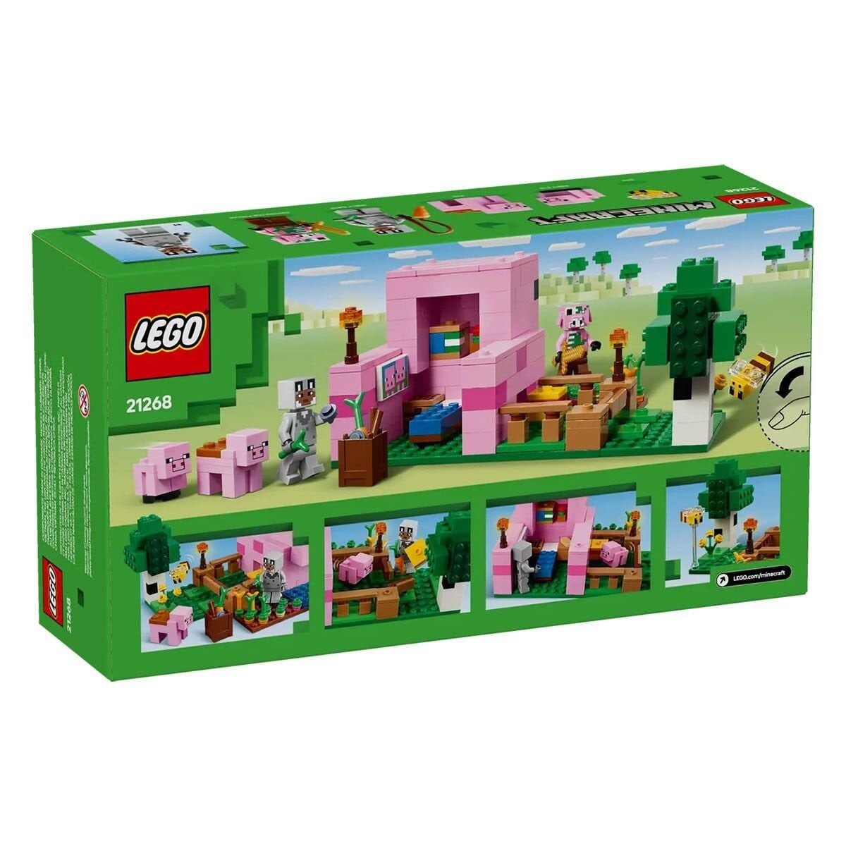 21268 Lego Minecraft Baby Pig Evi 238 Parça +7 Yaş