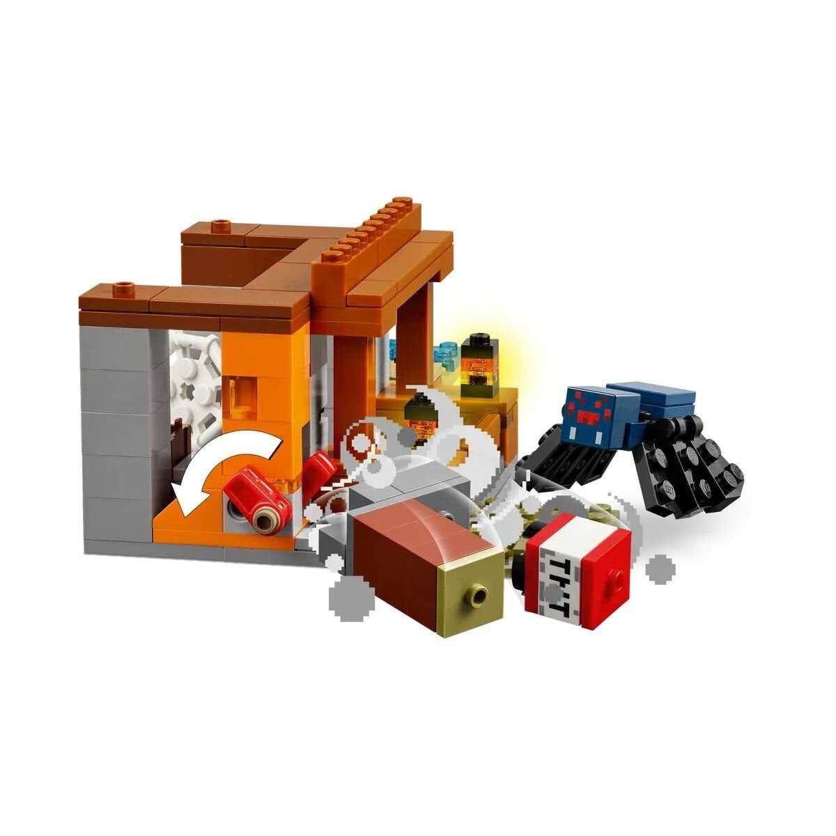 21269 Lego Minecraft Armadillo Maden Keşfi 247 Parça +8 Yaş