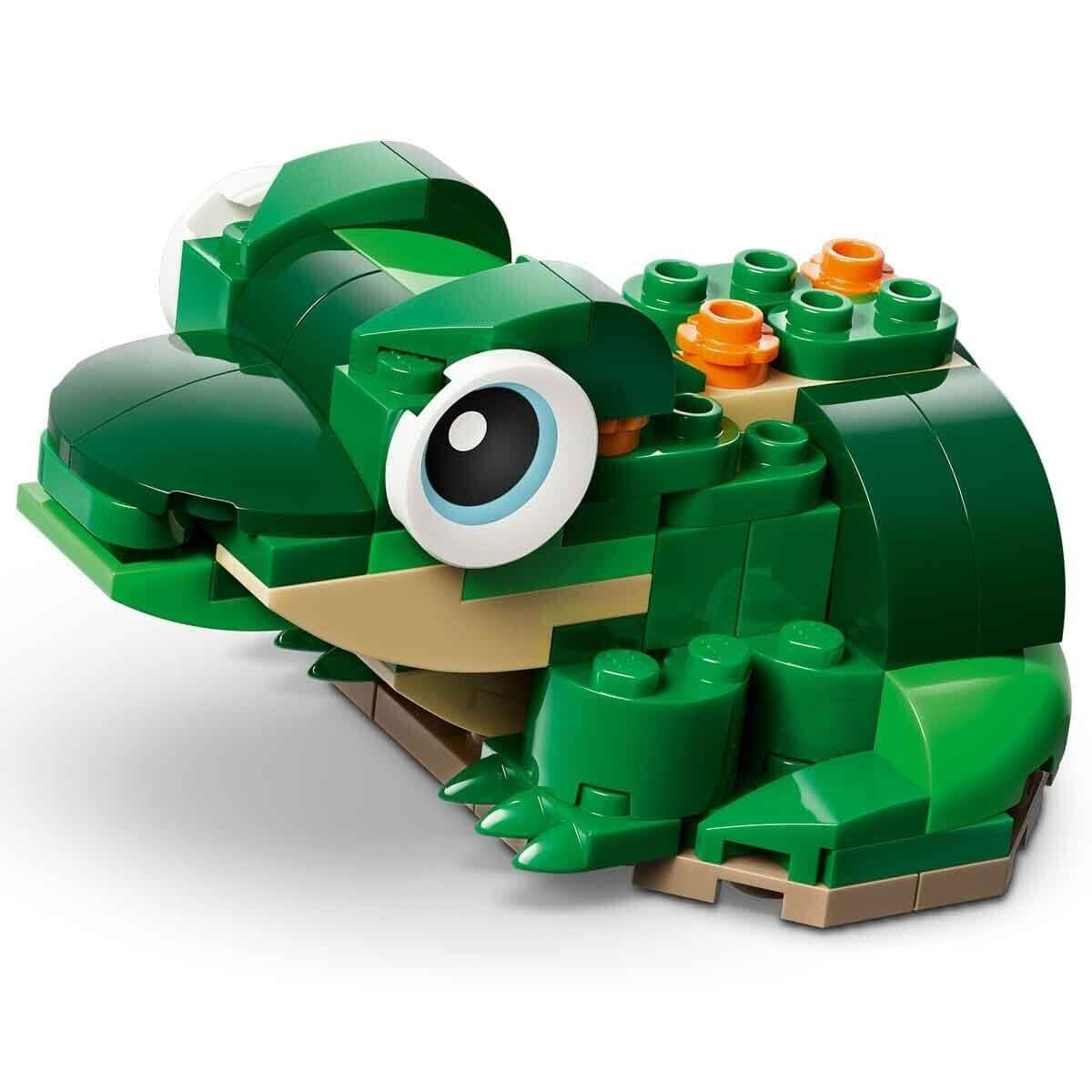 31377 Lego Creator 3In1 Kaplumbağa Ile Nilüfer Çiçeği 124 Parça +7 Yaş