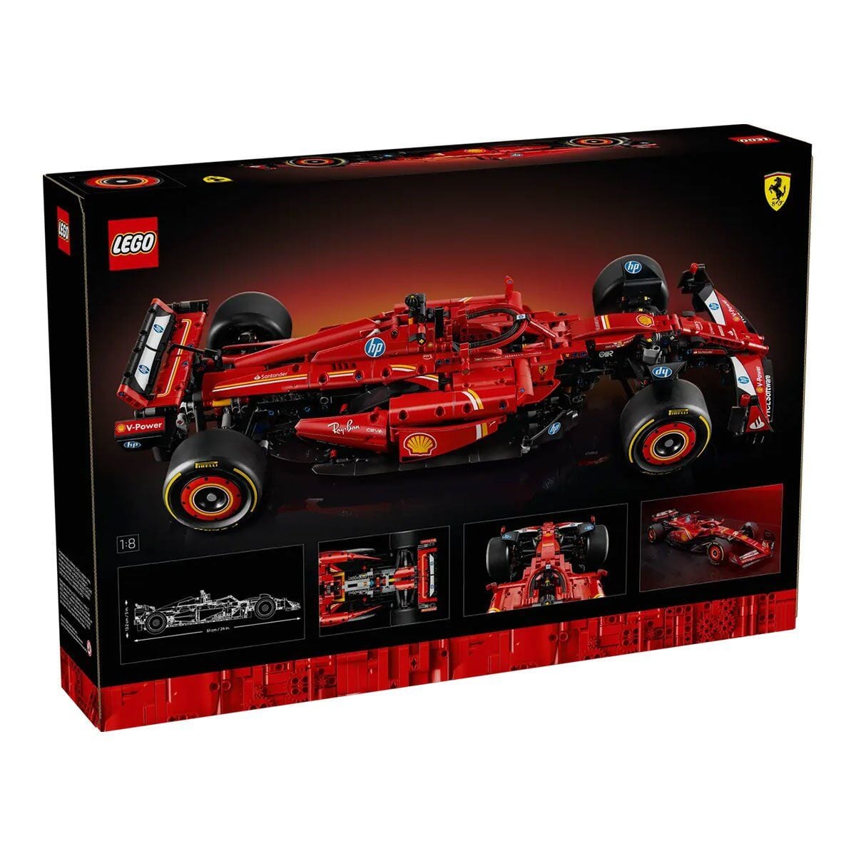 42207 Lego Technic Ferrari Sf-24 F1 Araba 1361 Parça +18 Yaş