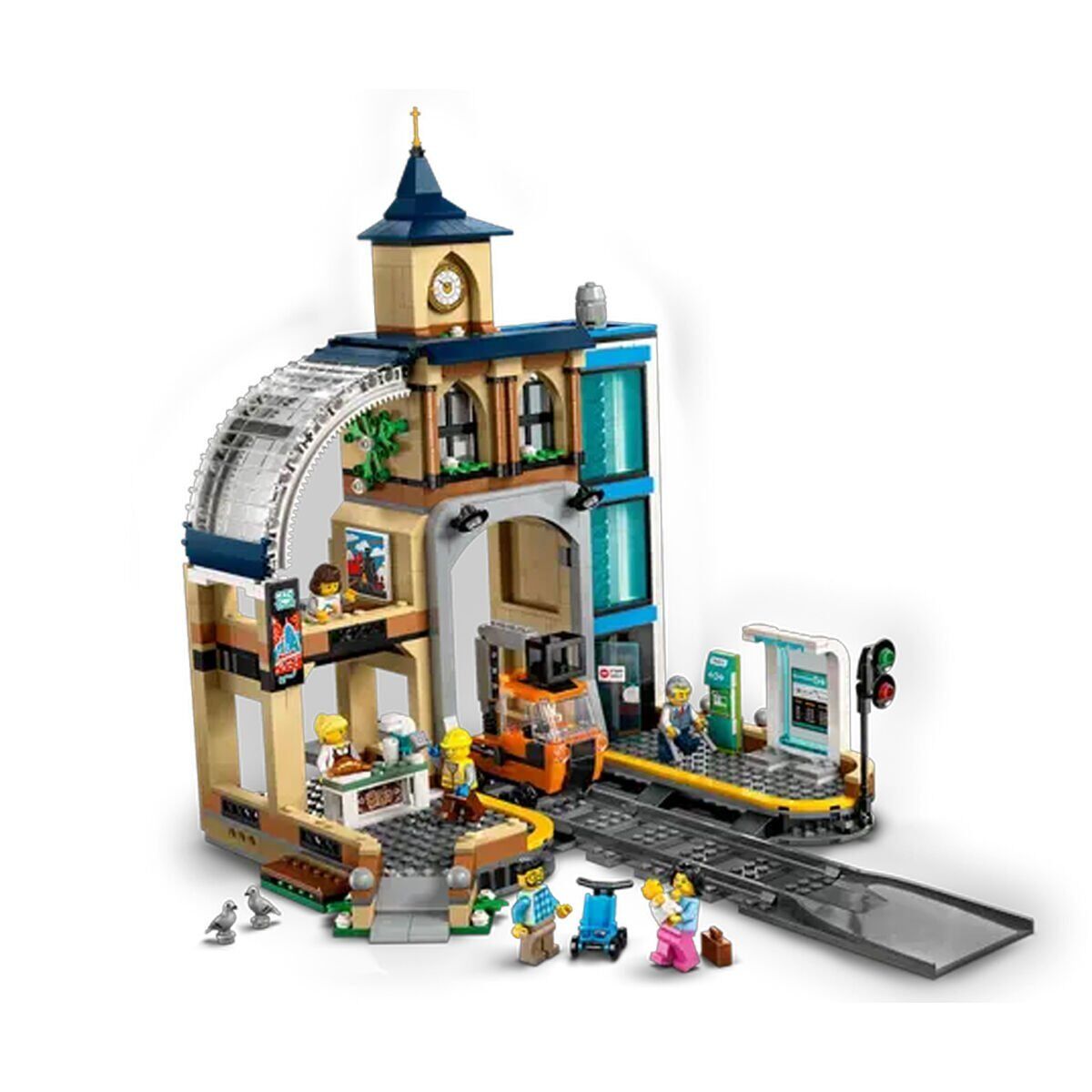 60469 Lego City Merkez Tren İStasyonu 752 Parça +7 Yaş