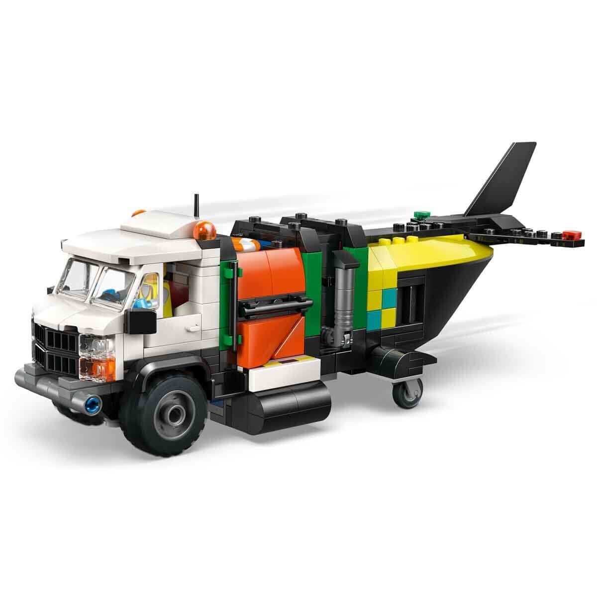 60505 Lego City Uçak, Servis Kamyonu Ve Hoverkraft 990 Parça +7 Yaş