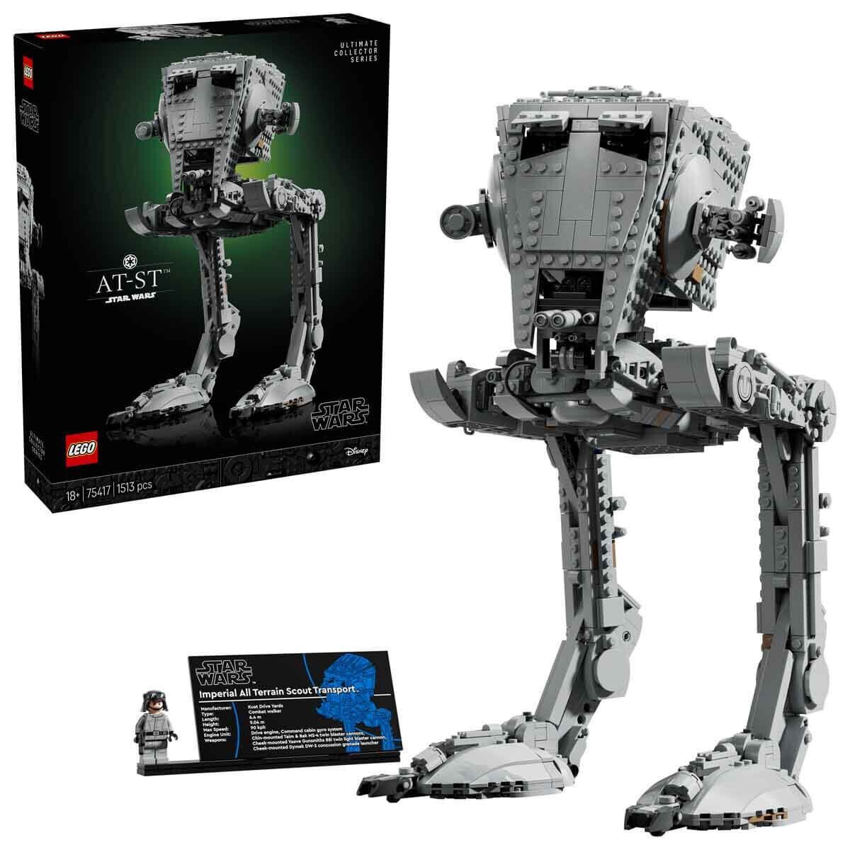 75417 Lego Star Wars - At-St™ Walker 1513 Parça +18 Yaş