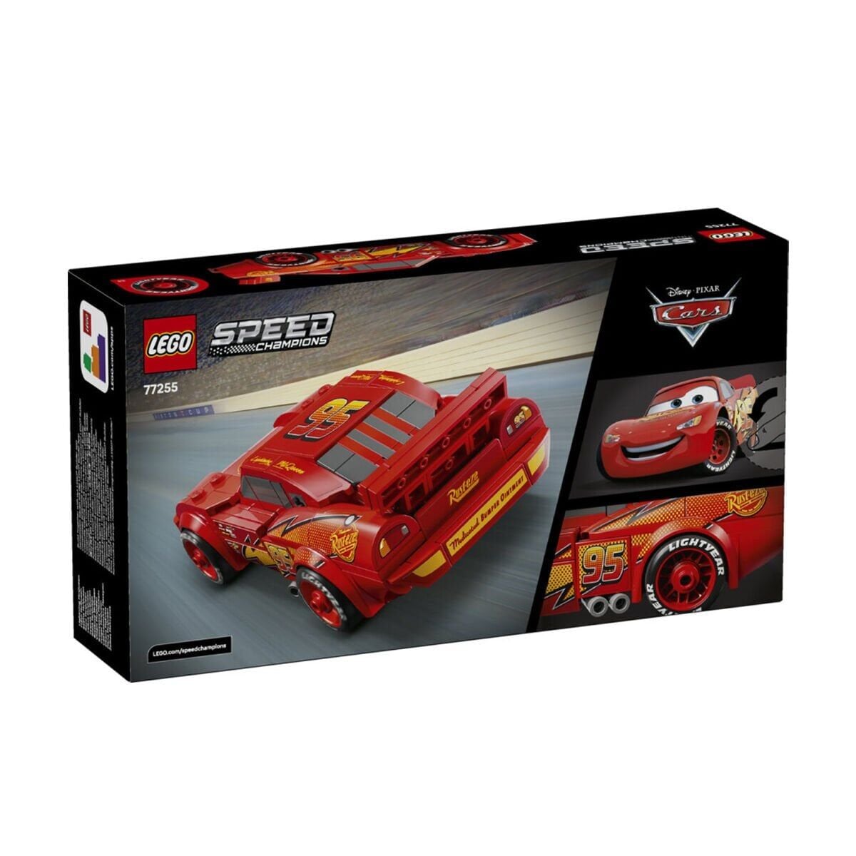 77255 Lego Speed Champions - Disney Şimşek Mcqueen 270 Parça +9 Yaş