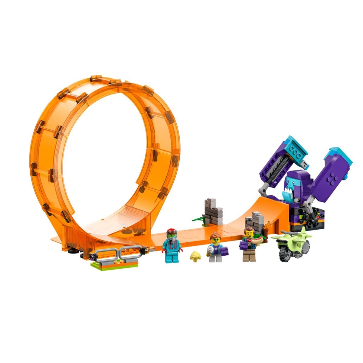 60338 Lego City - Şempanze Yumruğu Gösteri Çemberi 226 Parça +7 Yaş