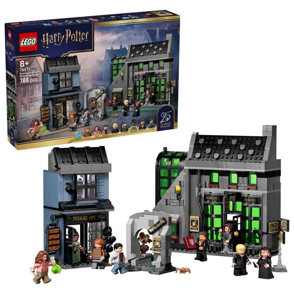 76471 Lego Harry Potter Knockturn Yolu Büyücü Mağazaları 788 Parça +8 Yaş