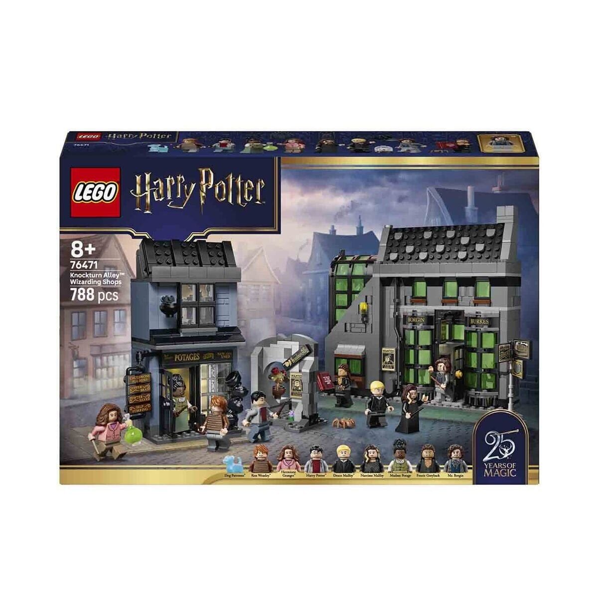 76471 Lego Harry Potter Knockturn Yolu Büyücü Mağazaları 788 Parça +8 Yaş