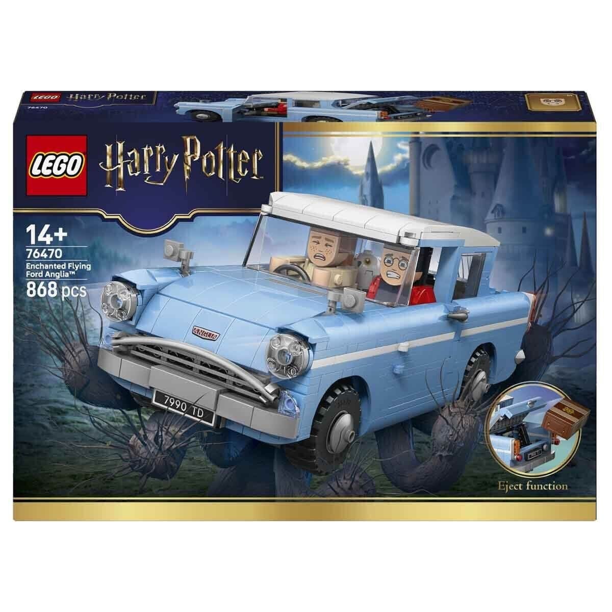 76470 Lego Harry Potter Sihirli Uçan Ford Anglia 868 Parça +14 Yaş