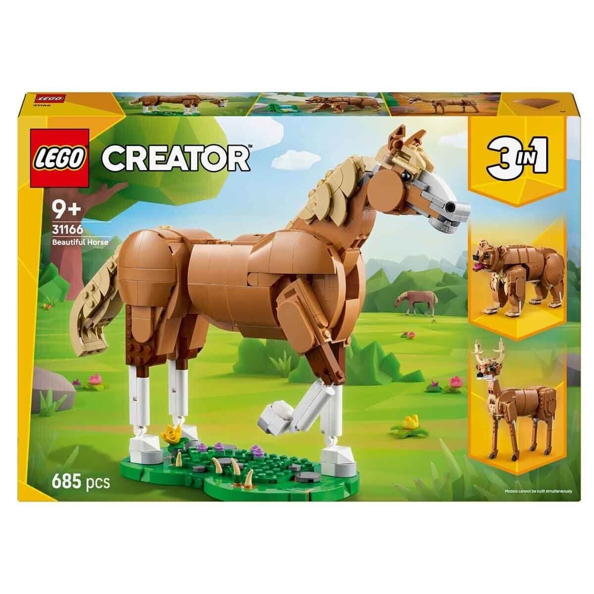31166 Lego Creator 3In1 - Güzel At 685 Parça +9 Yaş