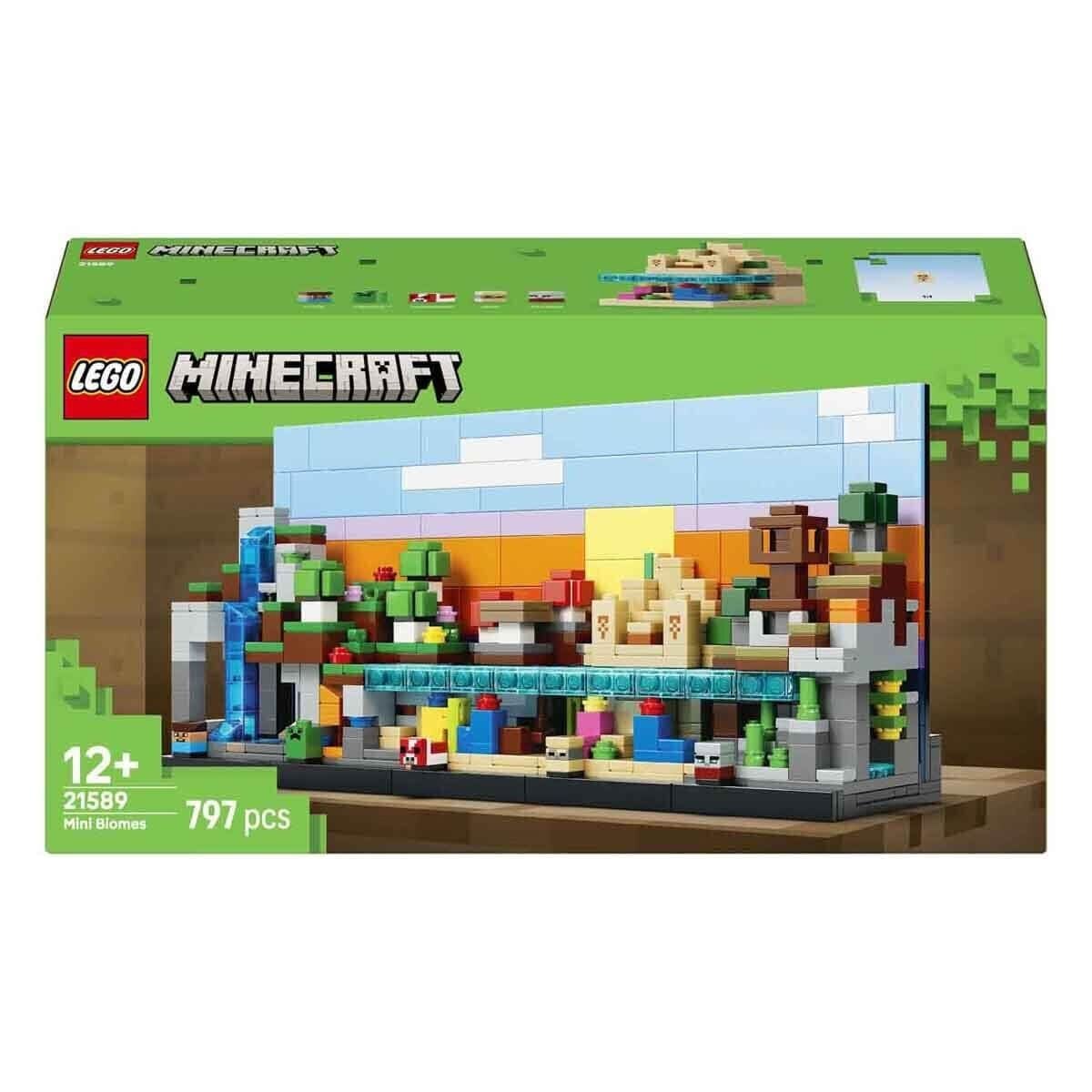 21589 Lego Minecraft Mini Biomes 797 Parça +12 Yaş