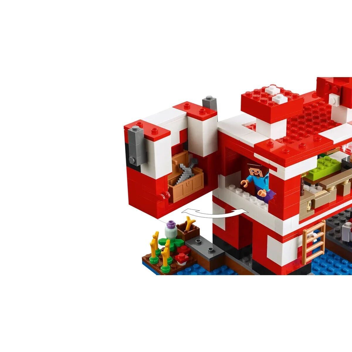 21270 Lego Minecraft Mooshroom Evi 500 Parça +8 Yaş